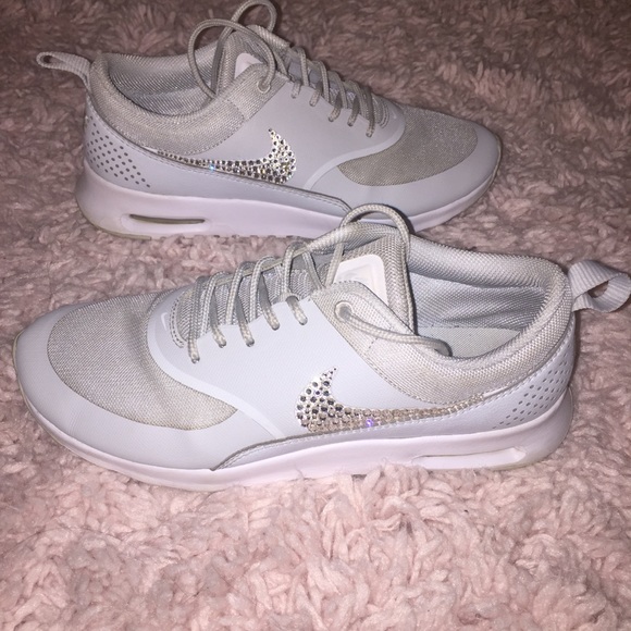 Gorgeous! Brand new customized pair of Nike Air Max Thea Gorgeous! Brand new customized pair of Nike Air Max Thea